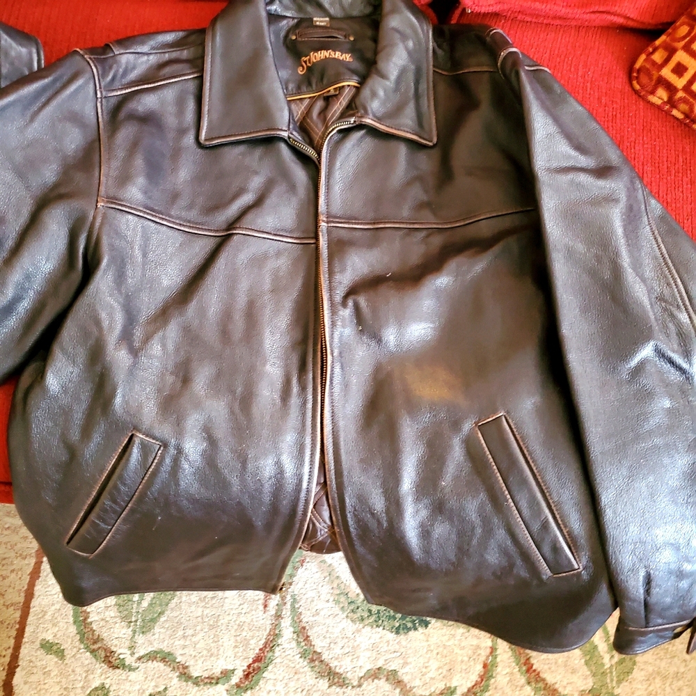 Leather jacket